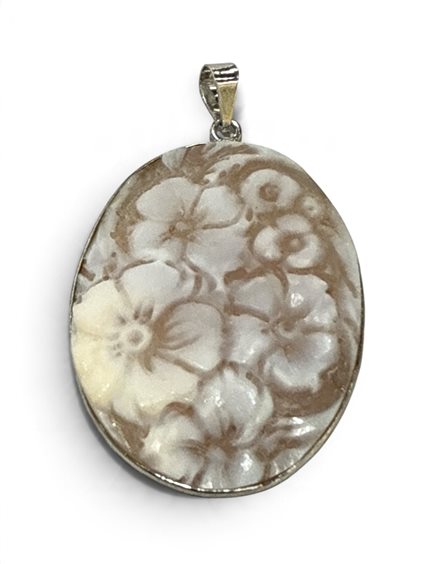 Pendente Mandile 1922 Donna Cammei  in Argento Conchiglia 2MCICM111.10 - 2MCICM111.10